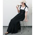 リベルモア|リボンショルダーシャーリングキャミワンピース|libelle more