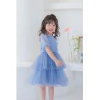 Chi Chi Girls パフスリーブティアードチュールドレス 3-5歳 CG80945YGBL