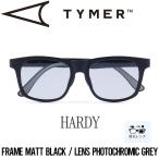 【送料無料】調光レンズ サングラス TYMER タイマー HARDY ハーディ Matt Black/Photochromic Grey TY102-MBK-PGY 日本代理店正規品