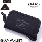 POLeR Pola - кошелек мужской женский Mini кошелек бумажник compact кошелек три складывать кошелек уличный SNAP WALLET 261MCV0089 BLK 26SP Япония представительство магазин стандартный товар 