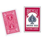 バイスクル（ブリッジサイズ）赤/Cards Bicycle Bridge (Red)