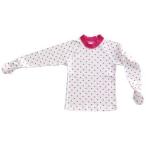 【アトピー】【水疱瘡】【皮膚炎】 100%オーガニックコットン ミトンTシャツ スィートハート (サイズ60)