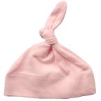 【未熟児】【低出生体重児】【早産児】【NICU】用 ベビー服：ノット帽子 ピンク