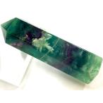 1点物！★天使の羽★天然原石/エンジェルフェザーレインボーフローライト六角柱ポイント（fluorite,石花蛍石）/約253g/1個【ネコポス不可】【アメリカツーソ