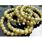 濃厚で深い緑色★天然石ブレスレット/グリーンガーネット（ツァボライト/Garnet/Tsavorite/柘榴石）/ラウンド/約7mm/1本【天然石/パワーストーン】【アメリカツ