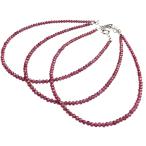 ショッピングGARNET アフリカ産★SV925製/天然石ブレスレット/ガーネット（Garnet/柘榴石）/ファセットカット/約2mm/1本【天然石/パワーストーン】【アメリカツーソン・香港展示