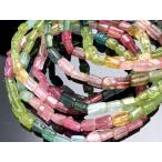 アフガニスタン産★天然石ブレスレット/アフガンキャンディトルマリン(Tourmaline/電気石)/約4×6mm/1本【天然石/パワーストーン】【アメリカツーソン・香港展示