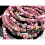 ブラジル産★天然石ブレスレット/ミックストルマリン(Tourmaline/電気石)/約4-5mm/1本【天然石/パワーストーン】【アメリカツーソン・香港展示会・世界各地出展