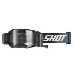 SHOT RACE GEAR / защитные очки LITE ( свет ) roll off-черный | коврик 