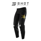 SHOT RACE GEAR / брюки CONTACT REPLICA ROCKSTAR LIMITED EDITION 2022 ( Contact копия Rockster Limited Edition 2022 ) черный 