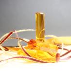 宝石印鑑 黄水晶 12mm 〔1730A