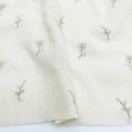  органический хлопок двойной марля embro Ida Lee l.... цветочный принт двойной марля ( шалфей зеленый вышивка )