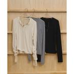 TODAYFUL　Henleyneck Soft Tops　12610608