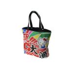 ハローキティ×太田旗店 刺子織大漁旗トートバッグ　鯛