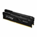 Kingston 32GB(16GBx2) DDR4 3600MHz (PC4-28800) CL18 DIMM FURY Beast ブラック|KF436C18BBK2/32