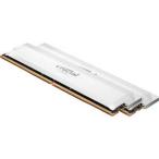 Crucial Pro Overclocking 32GB Kit (2x16GB) DDR5-6000 UDIMM CL36 White (16Gbit)|CP2K16G60C36U5W