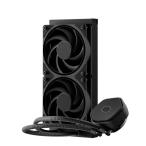 Cooler Master MasterLiquid Atmos II Stealth 240 水冷クーラー 29mm厚ラジエータ VRMファン 静音 設計  Intel/AMD対応 ブラック｜MLX-D24M-A24DK-R1