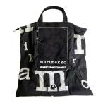 【並行輸入品】marimekko マリメッコ リュックサック B-PACK MARIMERKKI ブラック 92209/992 BLACK