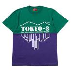 TOKYO-3 2Tone T-Shirt β (GREEN×PURPLE)