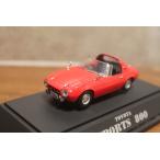 エブロ1/43　トヨタ　スポーツ800　レッド　NO.47
