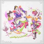  порез ... бумага S101 изделие прикладного искусства Monkey King окраска 14×17cm