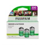 [2025 год 11 месяц временные ограничения ] цвет nega плёнка Fuji иностранная версия FUJIFILM200 36 листов ..3шт.@ упаковка 1 коробка 