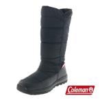 Coleman コールマン レディース ウインターブーツ ロングブーツ スノーブーツ 透湿 防水ブーツ あったかボア 1X554CH N9 ブラック 黒