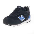 NB I515559 New balance I515 Kids спортивные туфли пинетки ребенок обувь надеть обувь ... липучка ремень W ширина черный / голубой 13.0cm&amp;#12316;16.5cm