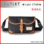 ショッピングoutlet 【OUTLET カメラバッグ ★Light STAR★ BLACK】