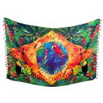  тропический Brazil национальный флаг рисунок [ Brazil Kanga ] парео 