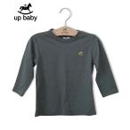 [UP BABY] мужчина длинный рукав простой tops [tei Lee *7 минут рукав ] moss green 