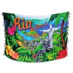  тропический приятный ..ki список изображение рисунок RIO[ Brazil Kanga ] парео 