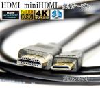 HDMI ケーブル　HDMI (Aタイプ)-ミニHDMI端子(Cタイプ)　カシオ機種対応  1.4規格対応 2.0m ・金メッキ端子 (イーサネット対応・Type-C・mini) 　送料無料【メー