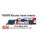 1/24 TOYOTA RACING TS030  HYBRID#7 Le Mans 2013STUDIO27 【Multimedia Kit】