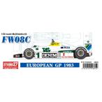 1/20 FW08C European GP 1983STUDIO27 【Multimedia Kit】