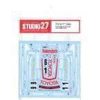 1/24 Celica LB Turbo Gr.5 DRM 1978forTAMIYASTUDIO27 [Original Decals]