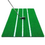  Golf коврик белый линия Golf тренировка коврик элемент ... дорога проверка swing Driver железный короткая клюшка тренировочный инструмент салон наружный искусственный газон SBR 50×75cm одиночный товар 
