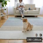スミノエ HOME ラグマット ワグ 190×190cm 床暖房対応 日本製