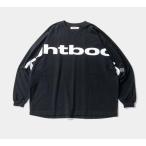 TIGHTBOOTH  BIG LOGO LS T-SHIRT　カラー:BLAC