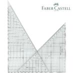 Castell person глаз треугольник линейка FE-7324 24cm