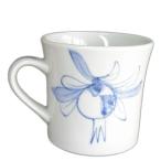 砥部焼・梅山窯・反りマグカップ