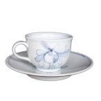 砥部焼梅山窯・反りコーヒーカップザクロ