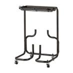 冷暖房・空調機器 工場扇 ＴＲＵＳＣＯ　４５ＣＭ全閉式工場扇　ゼフィール　トレー付キャスタータイプ　  (TFZP-45T)