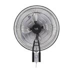 冷暖房・空調機器 工場扇 ＴＲＵＳＣＯ　全閉式工場扇ルフトハーフェン壁掛タイプ　アルミハネ　ブラック　  (TFLHA-45W-BK)