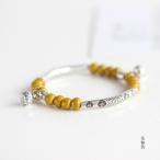 Yahoo! Yahoo!ショッピング(ヤフー ショッピング)花釉（はなゆう）銀飾りブレスレット　陶器ブレスレット　中国景徳鎮diyセラミックビーズ