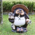 信楽焼きたぬき25号粉引色ふくろう持ち狸の魅力と選び方