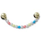 【ジビッツチャーム】【クロックス用アクセサリー】crocs 24HO クロックス ジビッツチャーム パール アンド スター チェーン Jibbitz charms Pearl and Star Cha