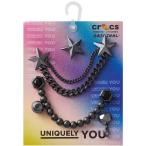 ショッピングジビッツ crocs 26Q1 jibbitz charms Punk Gunmetal 5 Pack 10015561