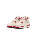 JORDAN BRAND SP26 2/7 JORDAN 4 RETRO PS ペールアイボリー/シエラレッド HV4385-108