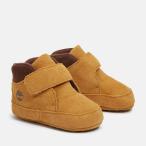 Timberland 26FA INFANT CRIB BOOTIE MID HOOK-and-LOOP BOOT WHEAT SUEDE A6H8G-EZ0